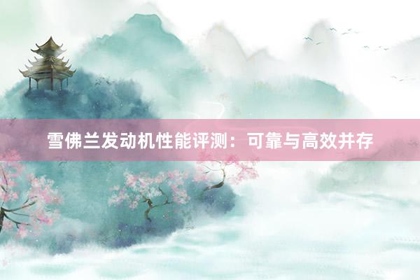 雪佛兰发动机性能评测：可靠与高效并存